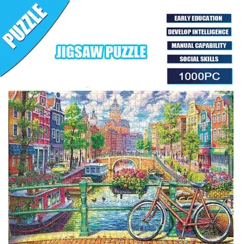 

Adults Puzzles 1000 Piece Large Puzzle Game Interesting Toys Personalized Gift educational Toys rompecabezas развивающие игрушки