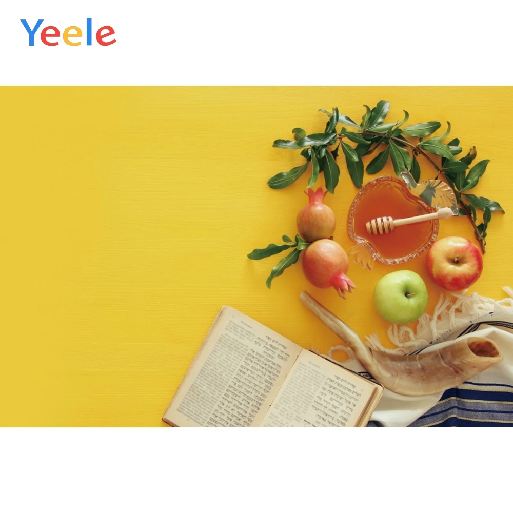 Yeele Happy Rosh Hashanah портрет гранатовый мед фон для фотосъемки персонализированные