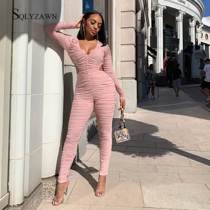 pink one piece outfit