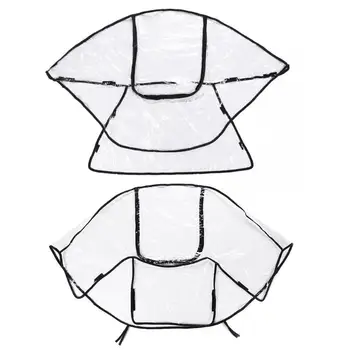 

Universal Waterproof Stroller Rain Cover Wide Scope of Application Safety Reliability Prams Cart Mosquito Dust Rain Cover