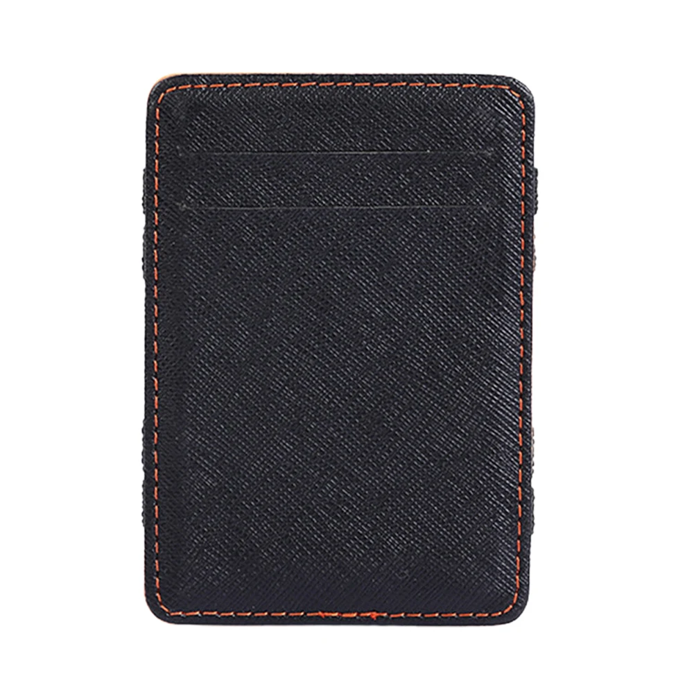 

Fashion Business Credit Card Travel Ultra Thin Money Men Mini Wallet PU Leather Men`s Mini Wallet