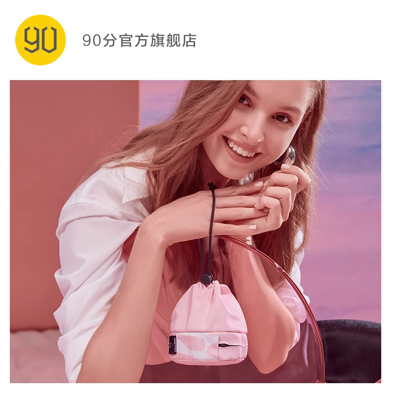 Горячая Распродажа Xiaomi 90FUN, модные косметички для хранения, женская косметичка, косметичка из ПВХ, сумка для мытья туалетных принадлежностей, Дорожный Чехол-Органайзер