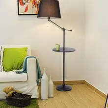 Простые Современные Напольные светильники для гостиной, кабинета, поддона, кофейные светильники, Настольная головка, дистанционное управление, американские лампы, приспособление
