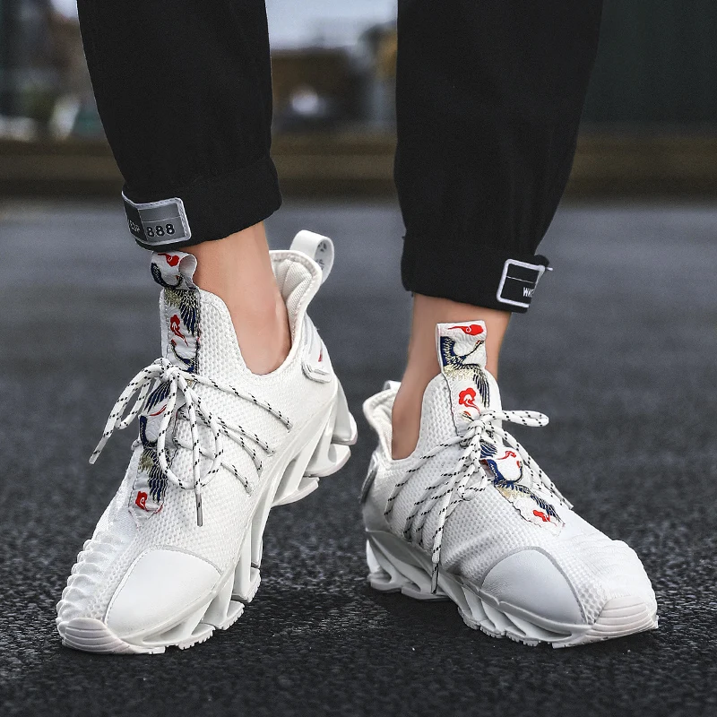 Trend Blade Warrior спортивная обувь амортизирующая амортизация спортивная обувь для мужчин дышащая спортивная уличная прогулочная обувь