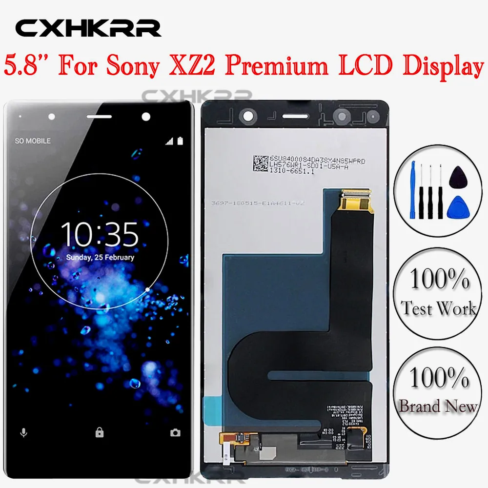 Original For Sony Xperia XZ2 Premium LCD Display