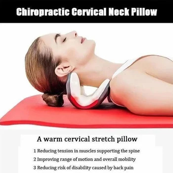 

Cervical Stretch Pillow Neck Support cervical Massage spine retractor portable home neck care pillow neck soothing massager