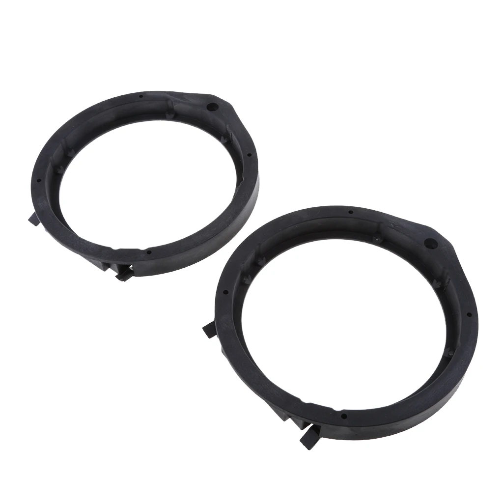 6.5Inch Plastic Car Speaker Spacer Adapter Mount Bracket Ring for Honda Civic, Accord, Fit,CITY( Pack 2)
