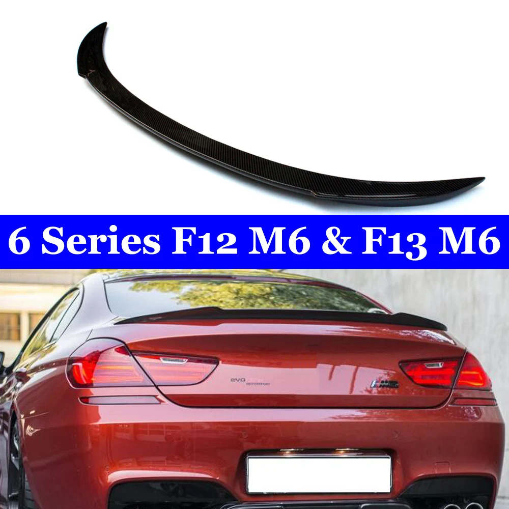 Для BMW 6 серии F12 M6 F13 2011-2018 автомобильный Стайлинг углеродное волокно задний