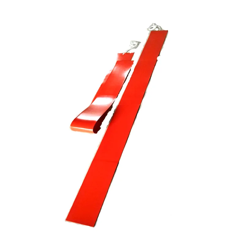 220V 600W 150*2000*1.5mm silicone band heater for machine 1000mm lead wire