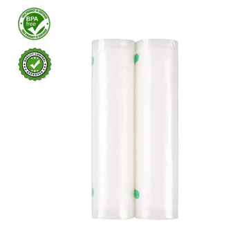 

2Rolls Vacuum Food Sealer Bags Commercial Grade Seal Bags for Food Sealer Machine BPA Free