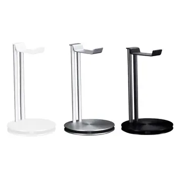 

Aluminum ABS Earphone Hanger Headset Holder Headphone Bracket Desk Display Stand With Supporting Bar And Solid Base