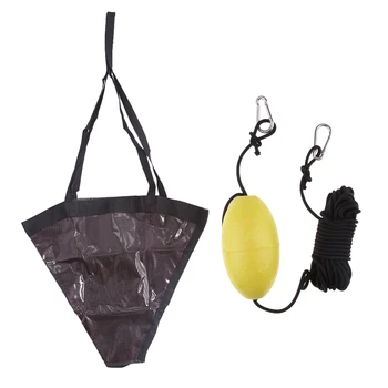 

53'' Sea Brake and Anchor Harness Kit + Marine Tow Rope Buoy Float Clip for 26-30ft Fishing Marine Boat Yacht
