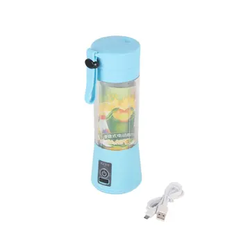 

USB Juicer Cup, Fruit Mixing Machine, Portable Personal Size Eletric Rechargeable Mixer, Blender, Water Bottle 380ml with USB