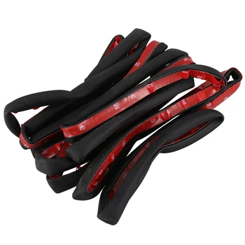 

4M rubber seal Rubber strip profile door car door edge protection D-shaped strip
