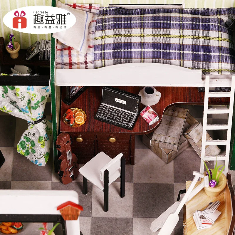 

New Products DIY Hut Handmade Creative for Making Casual Holiday Small House Model Assembled Toy Car Model Gift