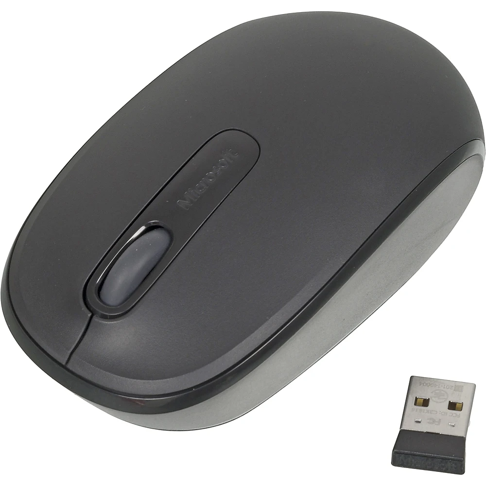 Мышь Microsoft Mobile Mouse 1850 черный оптическая(1000dpi) беспроводная USB для ноутбука(2but