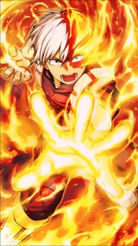 

My Hero Academia Anime Art Prints Original Design Anime Wall Art Print Scroll Poster,20 x 28 Inches,No Frame