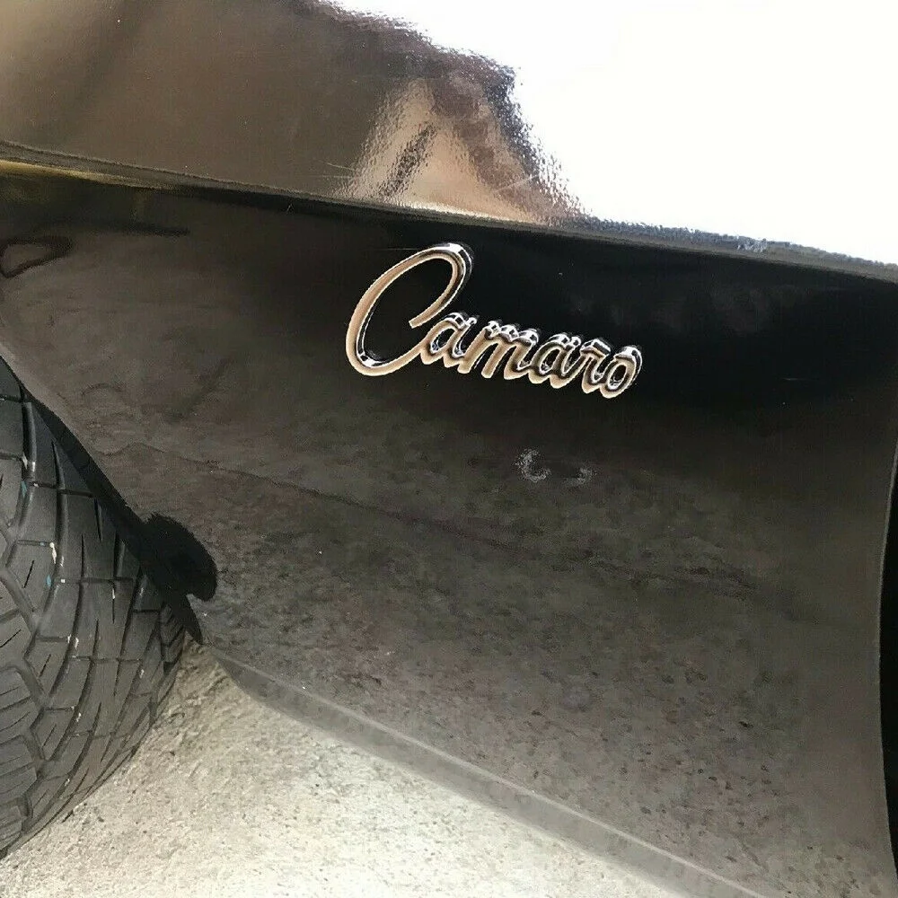 Металлическая 3d надпись Camaro Автомобильный кузов Задняя эмблема табличка с