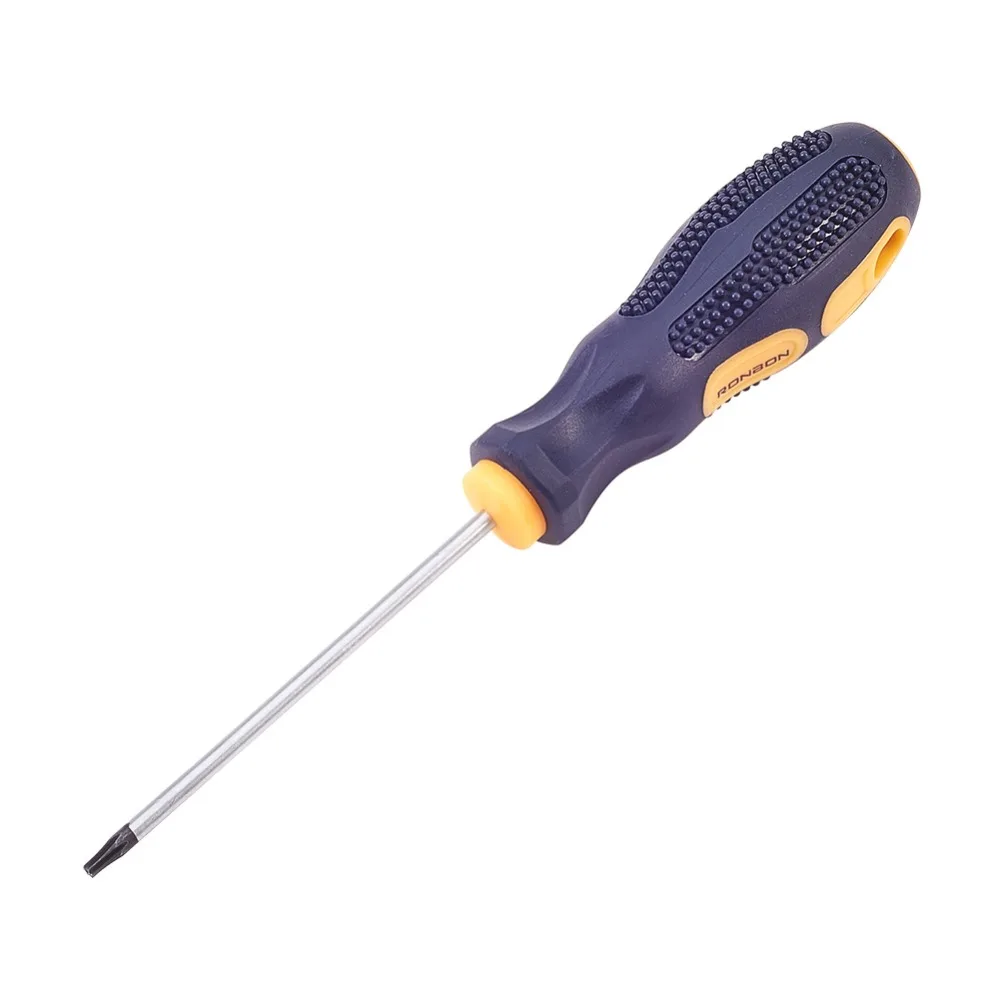 Высокое качество Отвертка Torx T5~ T20 магнитный наконечник 155 мм/205 мм Длинный CR-V отвертка нескользкие рукоятки инструмент для ремонта 1 шт