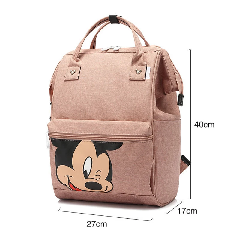 Модная сумка для подгузников Disney с Микки и Минни мам вместительные детские сумки