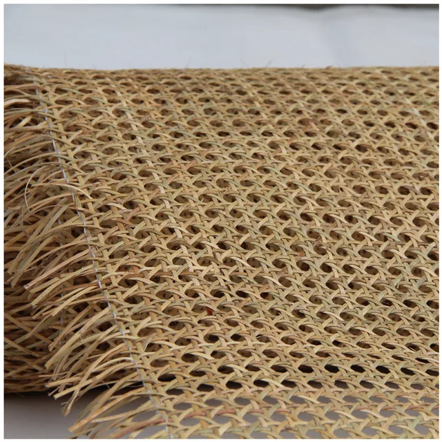 20-70cm Natural Indonesian Real Cane Webbing Rattan Wicker For Chair Table Furniture Repairing Material Original Green