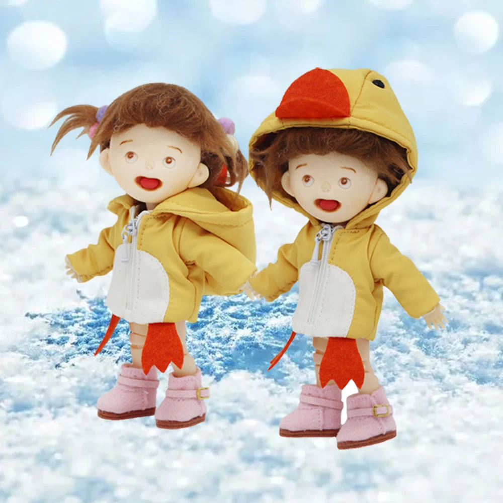 Новинка 1/12 BJD кукла зимнее пальто длинное платье зимняя одежда юбка OB11 кукла куртка Аксессуары Одежда для куклы Obitsu11