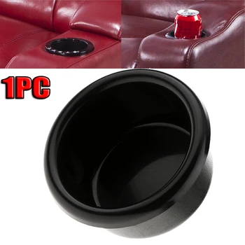 

1Pc Camper Car Cup Holder Water Drink RV Car Marine Boat Trailer Ocean Black Plastic Car Interior Decoration Cup Holder