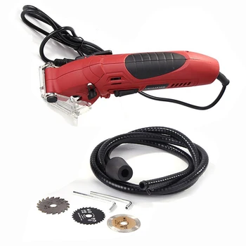 

400W Mini Circular Saw Electric Power Tool Electric With Laser, DIY multi-function Electric Saw For Cutting Wood/PVC Tube/Tile
