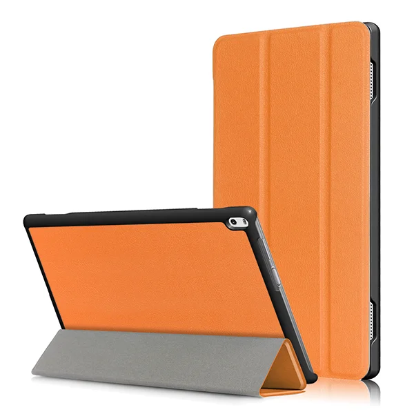 Тонкий чехол на магните для lenovo TAB 4 10 Plus TB-X704N TB-X704F Tablet(), защитный чехол, кожаный чехол+ Бесплатный подарок - Цвет: TAB4 1PLUS KST OR