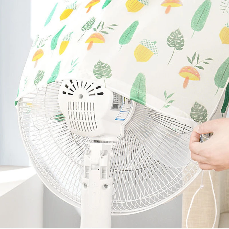 Electric Fan Dust Cover All-inclusive Sealed Floor Fan Heater Protection Cover Desktop Storage Protect Moisture-proof