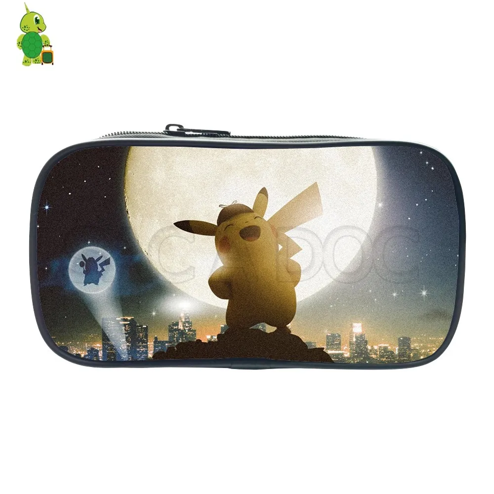 Детективный рюкзак Пикачу Покемон Eevee Карандаш Чехол школьные сумки для малышей рюкзак для мальчиков и девочек аниме рюкзак для начальной школы - Цвет: 14