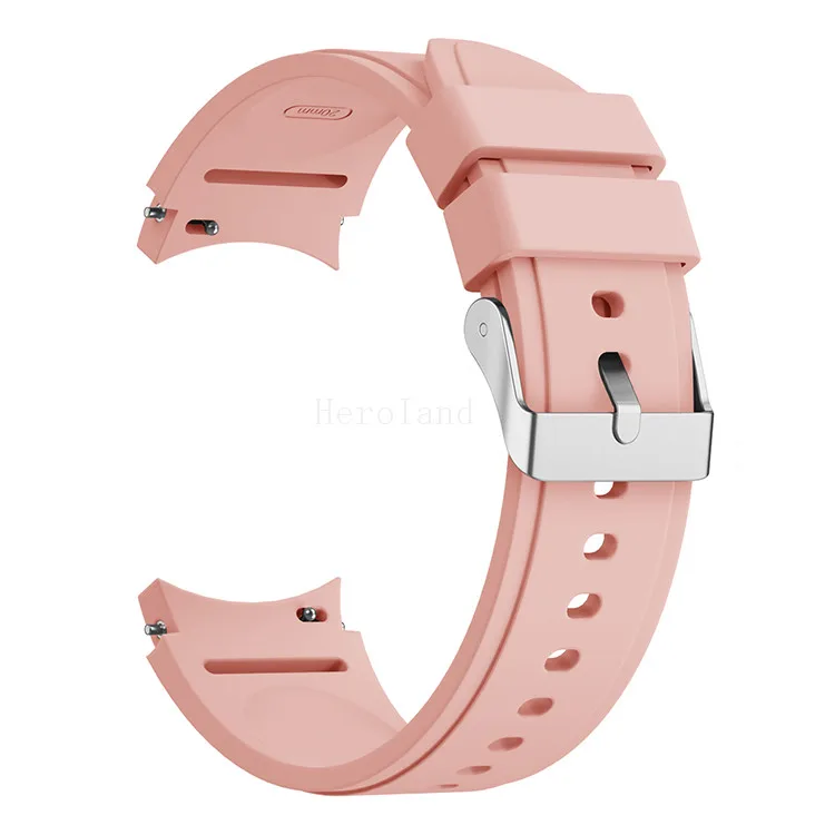 Premium Silicone Smartwatch Wristband - Elegant 20mm Strap