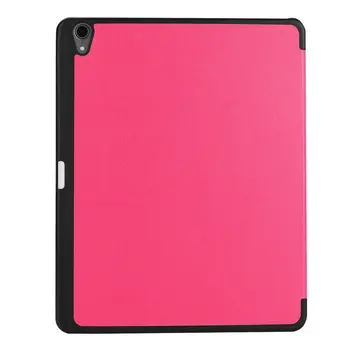 

For iPad Pro 11" Inch 3rd Gen Smart Folio Tablet Leather Case Pencil Slot Smart Thin Leather Sleep Awake Flip Cover Case