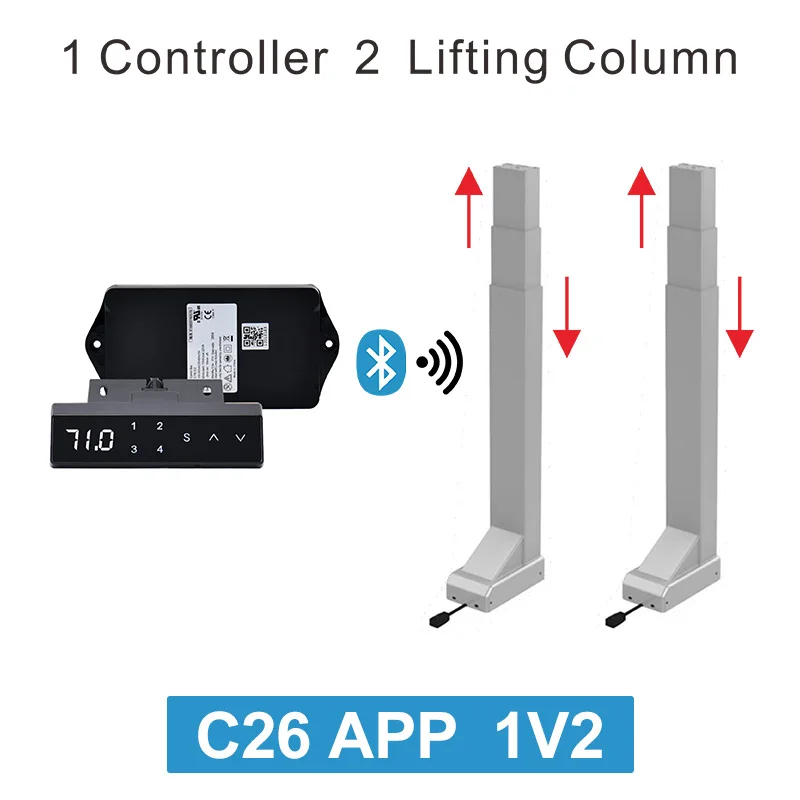 Телевизора лифт моторизованный электрическая подъемная колонна системы ножки