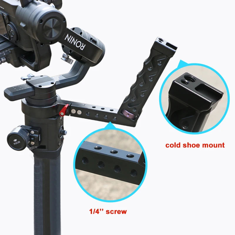 Рукоятка для Dji Ronin S Ручной Стабилизатор камеры Аксессуары для Кардана крепление ручка держатель кронштейн стойка с винтом 1/4''