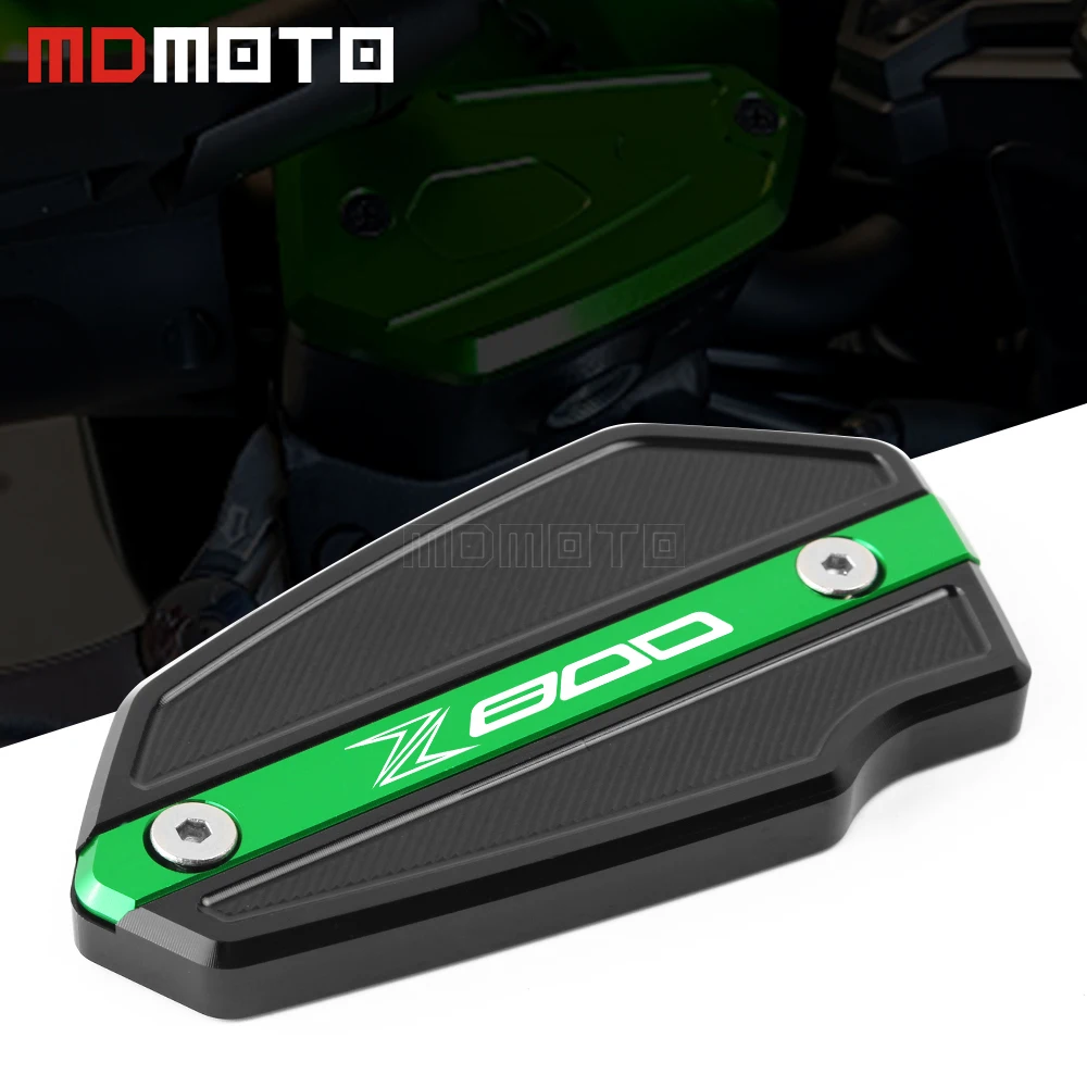 Логотип Z800 Мотоцикл с ЧПУ Передняя Тормозная жидкость Крышка Резервуара Крышка для KAWASAKI Z800 Z 800 2013