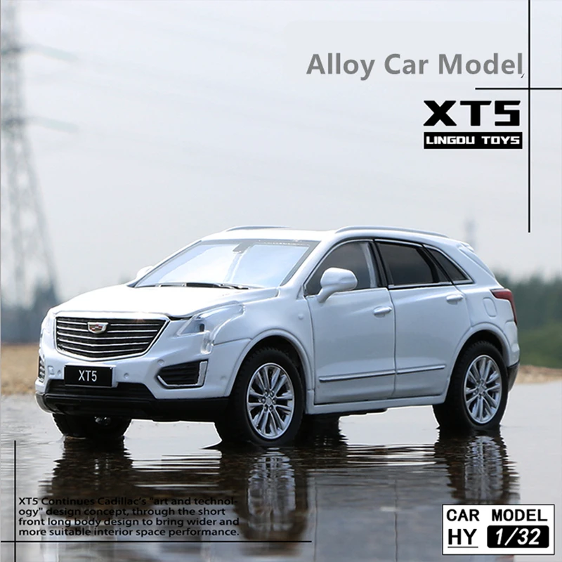 toy boats 1/32 XT5 SUV Alloy Car Model Diecasts Metal Toy Vehicles Car Model Sound and Light High Simulation Collection Childrens Toy Gift electric toy car