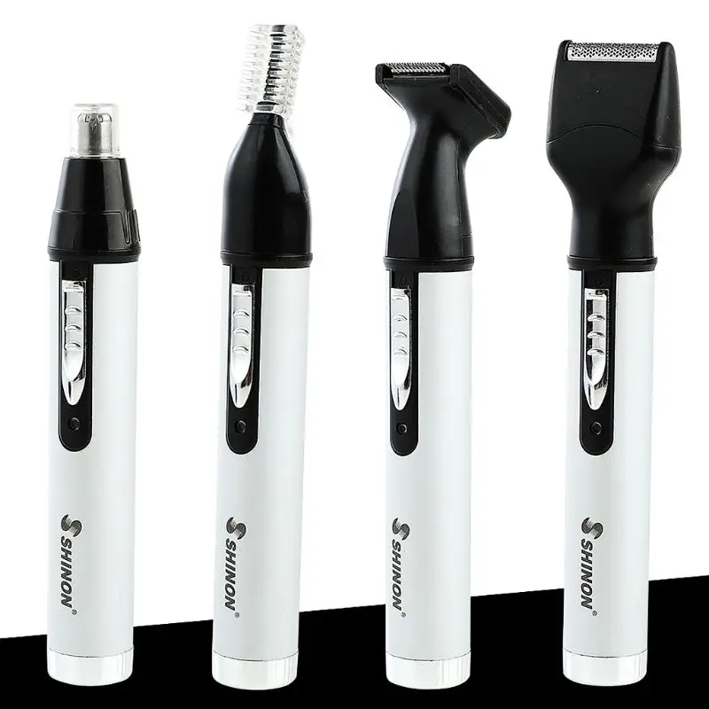 4 in 1 Nose Ear Hair Trimmer Beard and Eyebrow Clipper Kits for Men Eyebrow Clipper Kit