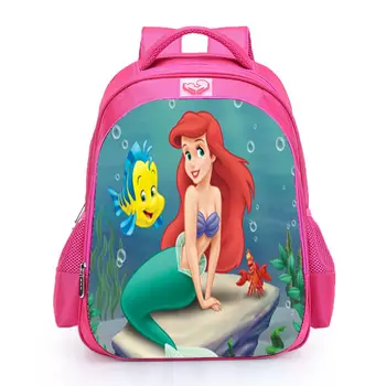 

Little Mermaid Ariel Princess Backpack Children Primary School Bag Preschool Elementary School Backpacks for Girl