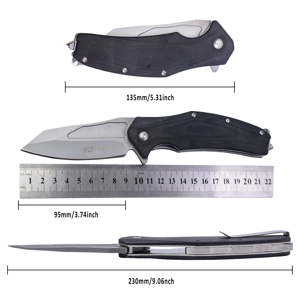 12 шт./лот 9 &quotножи 55 56HRC Тактический Karambit складной нож охотничьи ножи для кемпинга