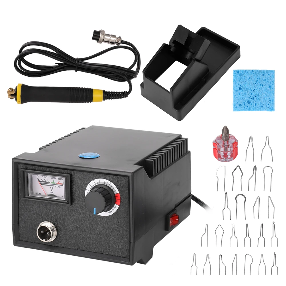 

Multifunctional Digital Electric Gourd Wooden Pyrography Machine Pointer Instrument with 23pcs Heating Pen Heads
