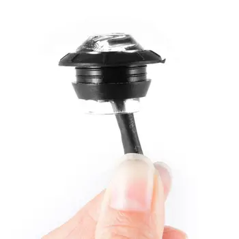 

10pcs 12V 3/4 Mini LED Small Round Side Marker Light Truck RV Car Bullet Lamp