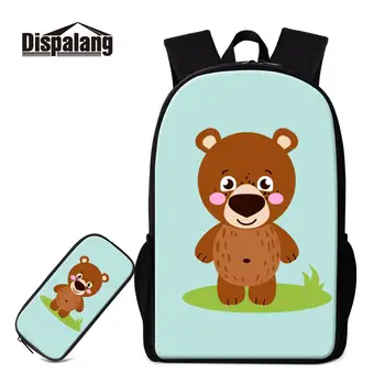 

Dispalang 2 Pcs/set Girls School Backpacks Cartoon Schoolbag For Teenagers Boy Student Book Bag Kids Satchel School Bags