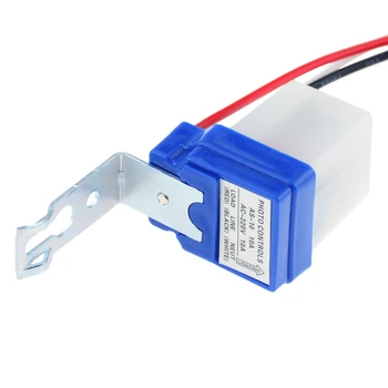 

1PCS Automatic ON-OFF Photocell Street Lamp Light Switch Controller DC12V AC 220V 50-60Hz 10A Photo Control Switch Sensor Switch