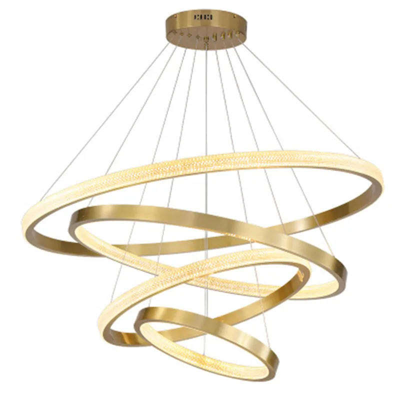 Modern Round Circle Chandelier Lighting Gold Chandeliers Circular Modern Round Circle Chandelier Lighting