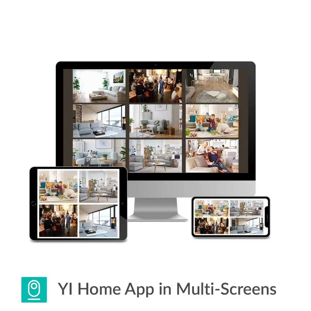 Купольная ip камера YI Dome U Технология искусственного интеллекта Обнаружение