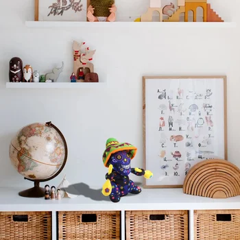 

1Pc Halloween Ghost Series Plush Doll Ornament Electric Funny Toys Prank Props