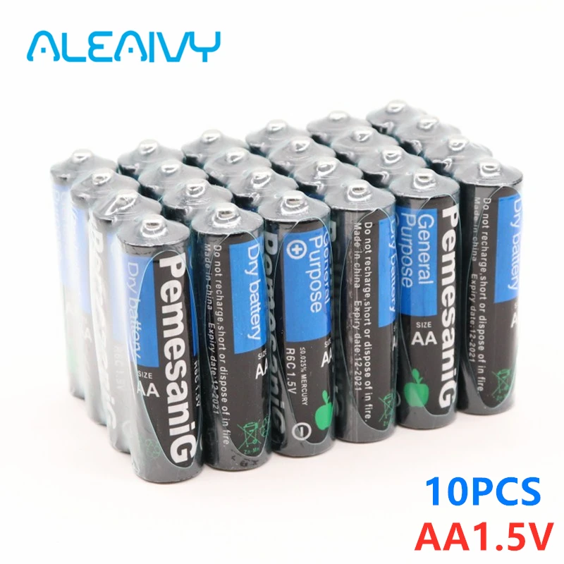 New 10PCS Disposable Alkaline Dry Battery AA 1.5V Suitable For Camera Calculator Alarm Clock Mouse Remote Control | Электроника
