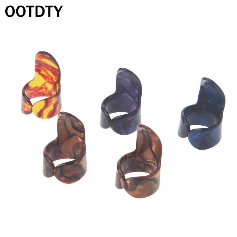 OOTDTY Index Finger Guitar Pick Celluloid Mediator for Acoustic Electric Guitar suit for guitar