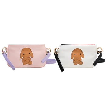 

Casual Women Shoulder Crossbody Bags Classic Texture Delicate Creative Design Ladies Leather Cartoon Travel Clutch Bags